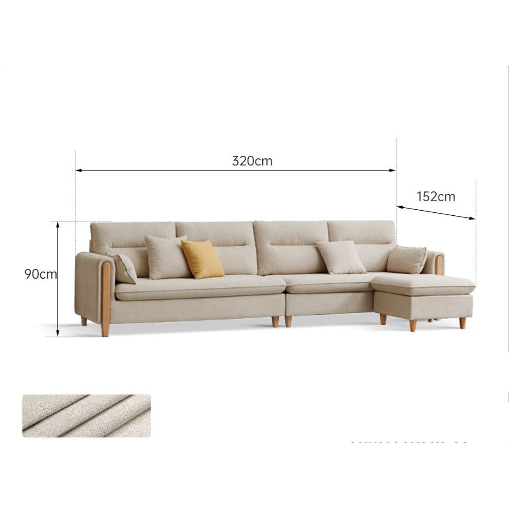 Caronia Fabric Sofa