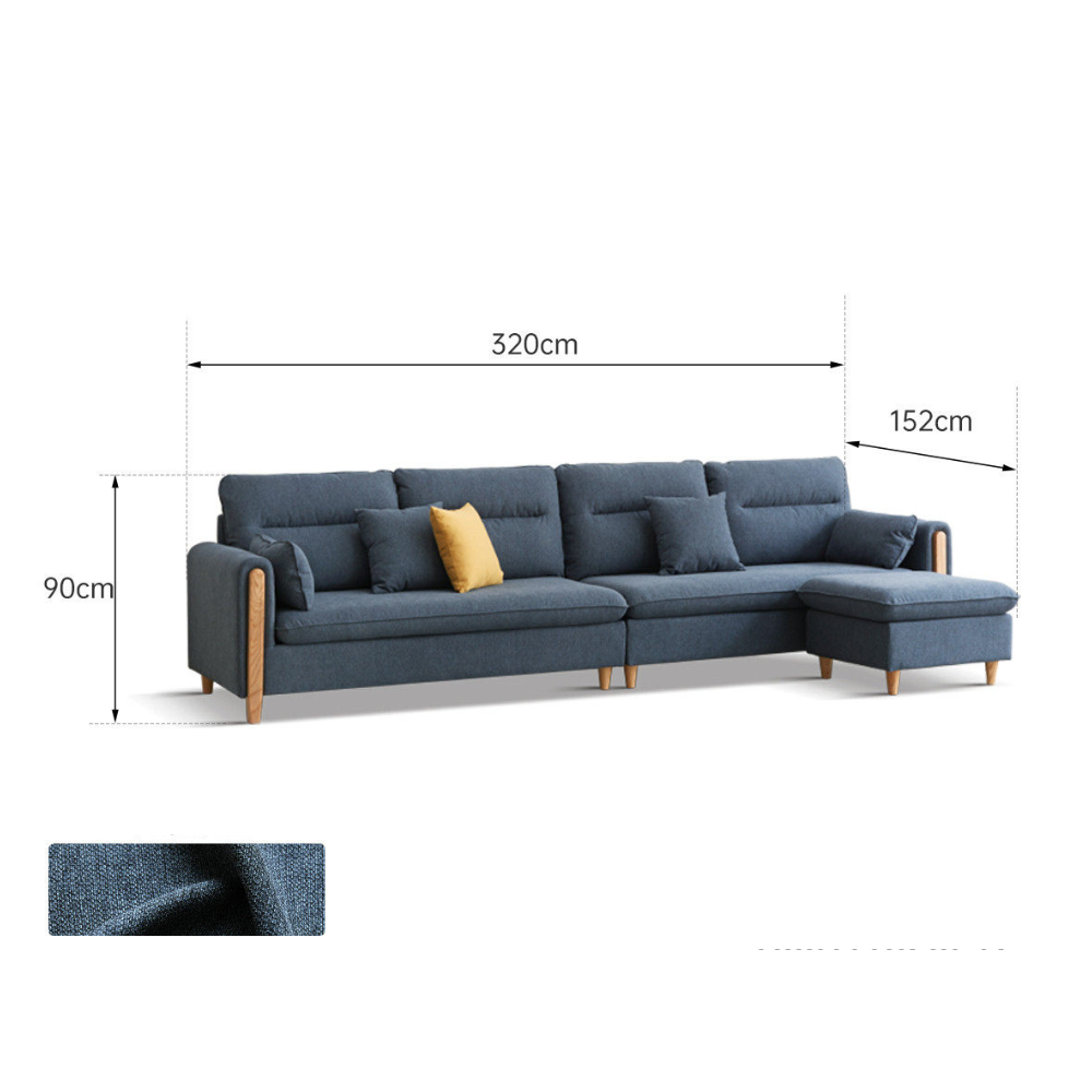 Caronia Fabric Sofa