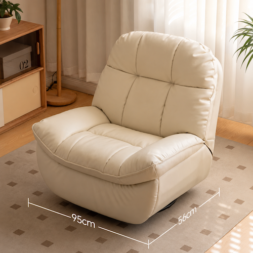 Casina Silicone Leather Recliner Sofa