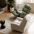 Casina Silicone Leather Recliner Sofa