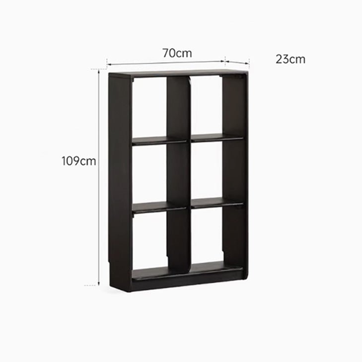 Charcoal Natural Solid Oak Modular Wall Shelves - Oak Furniture Store