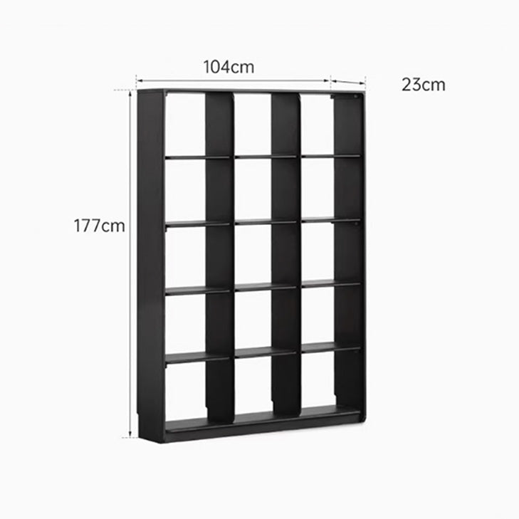 Charcoal Natural Solid Oak Modular Wall Shelves - Oak Furniture Store