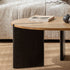 Charcoal Solid Ash Coffee Table Set