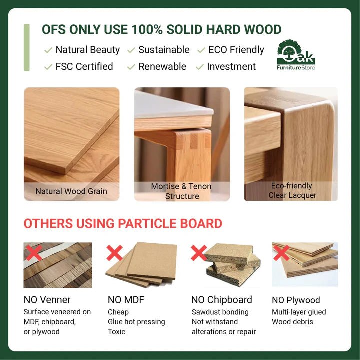 Charcoal Solid Oak Writing Desk - Oak Furniture Store