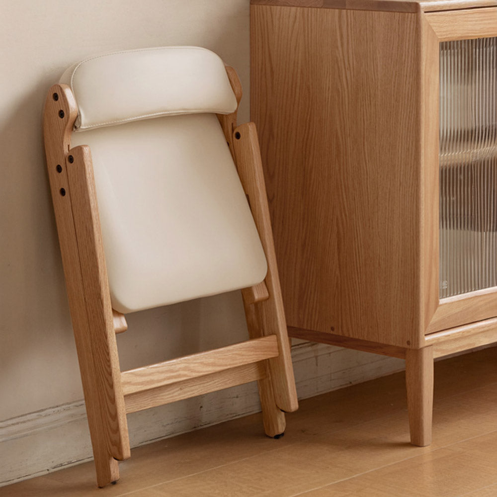 Coreses Natural Solid Oak Folding Chair