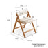 Coreses Natural Solid Oak Folding Chair