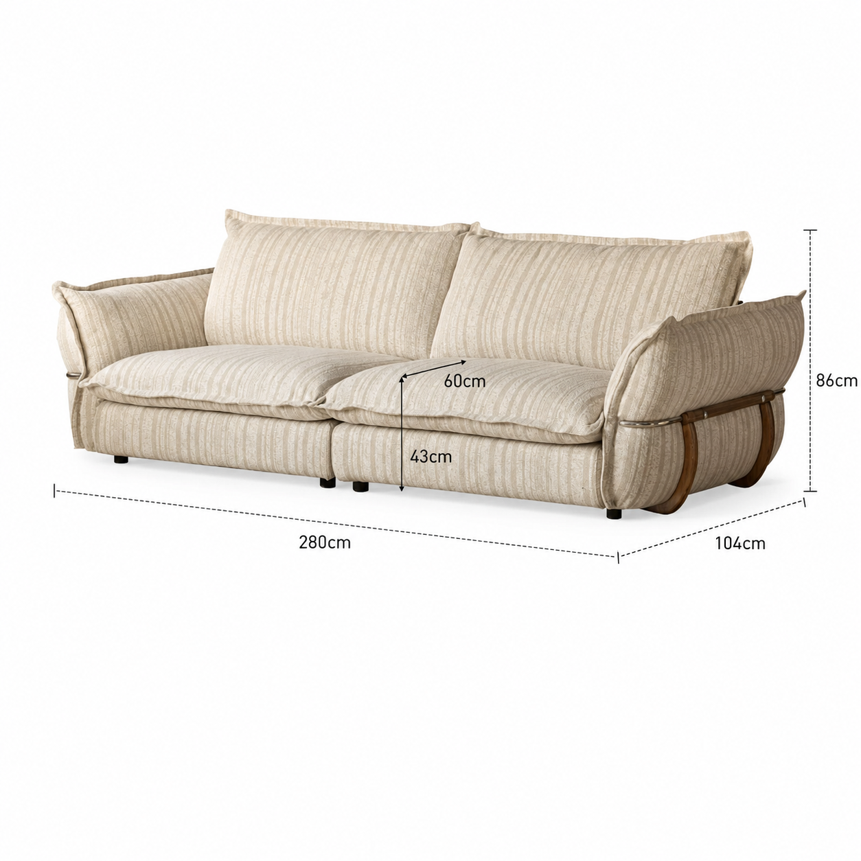 Killeen Fabric Sofa