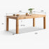 Cuba Natural Solid Ash Dining Table - Oak Furniture Store