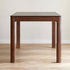 Cuba Natural Solid Walnut Dining Table With Ceramic Top