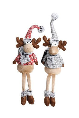 Dasher and Dancer Sitting Deer Set FGA642 - Oak Furniture Store