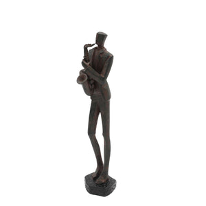 Decorative Figure Musician Saxophone LAFD577D26 - Oak Furniture Store