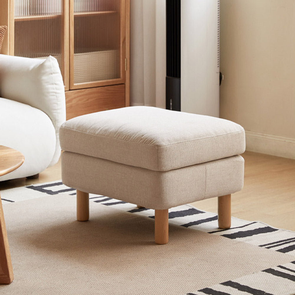 Delia Fabric Ottoman