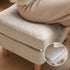 Delia Fabric Ottoman