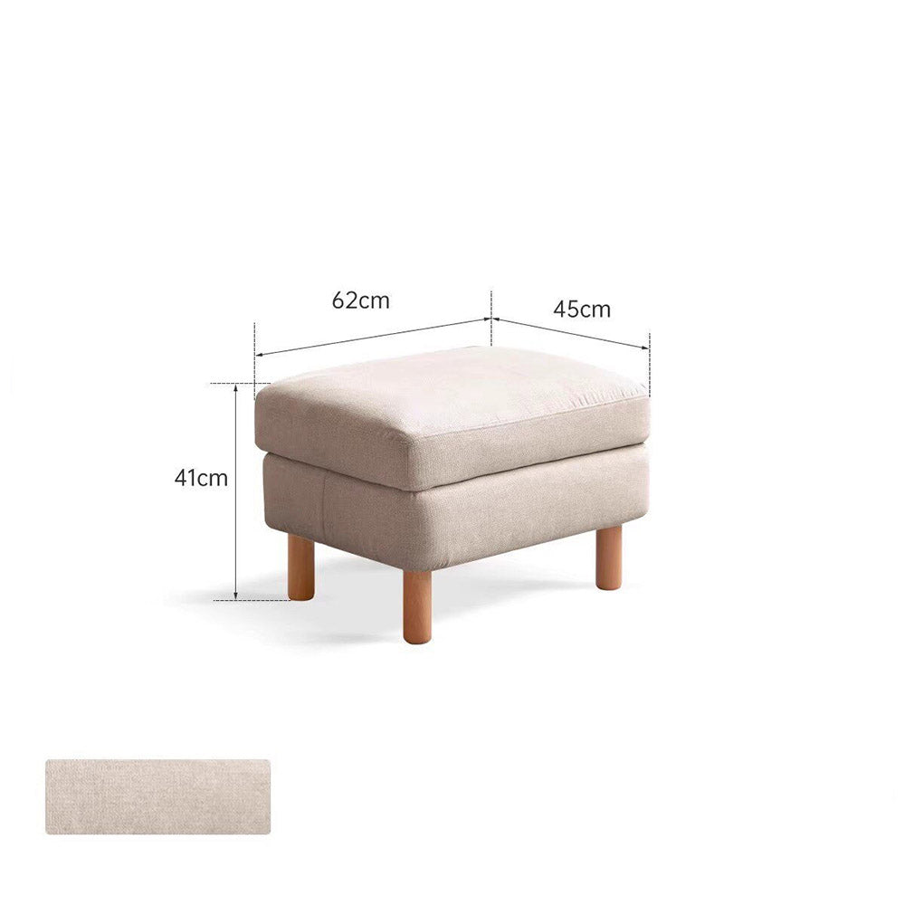 Delia Fabric Ottoman