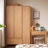 Dorno Solid Oak Wardrobe with Bottom Drawer - Oak Furniture Store
