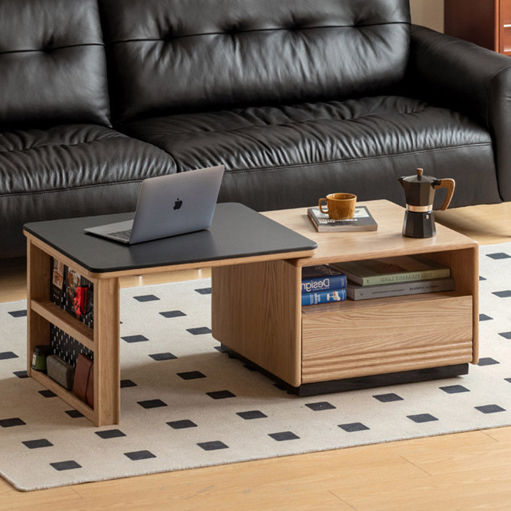 Empoli Natural Solid Ash Coffee Table Set