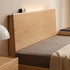 Endrinal Natural Solid Oak Bed Frame with Adjustable Headboard