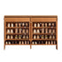 Enna Natural Solid Cherry Shoe Cabinet