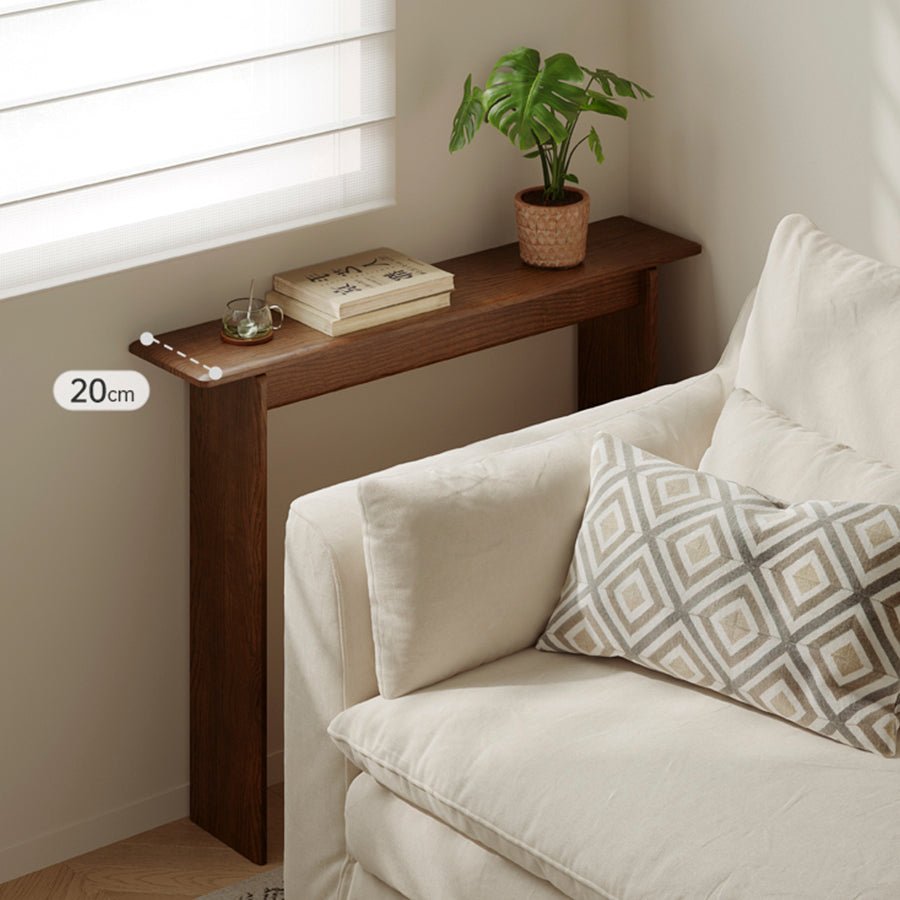 Ensta Solid Oak Console Table | Oak Furniture Store