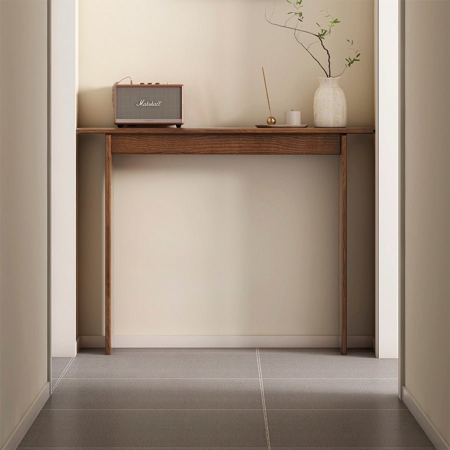 Ensta Solid Oak Console Table | Oak Furniture Store