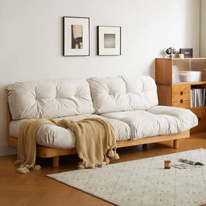 Essen Natural Solid Oak Sofa - Oak Furniture Store & Sofas