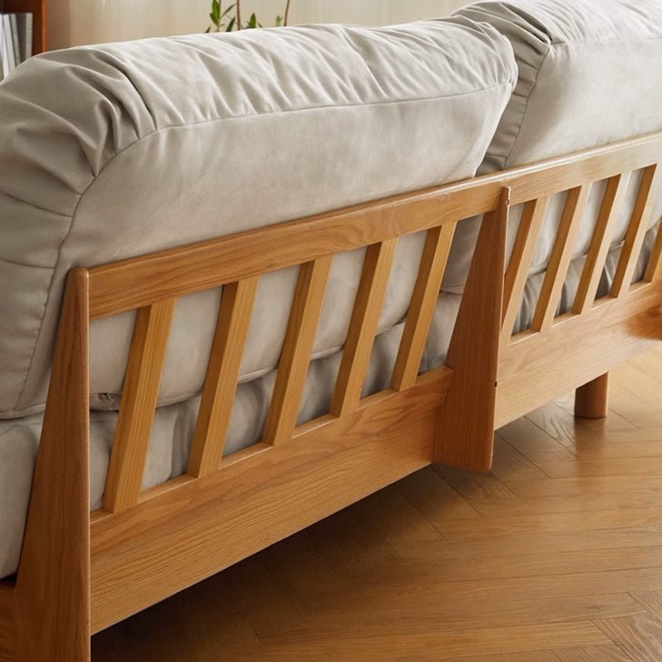 Essen Natural Solid Oak Sofa - Oak Furniture Store