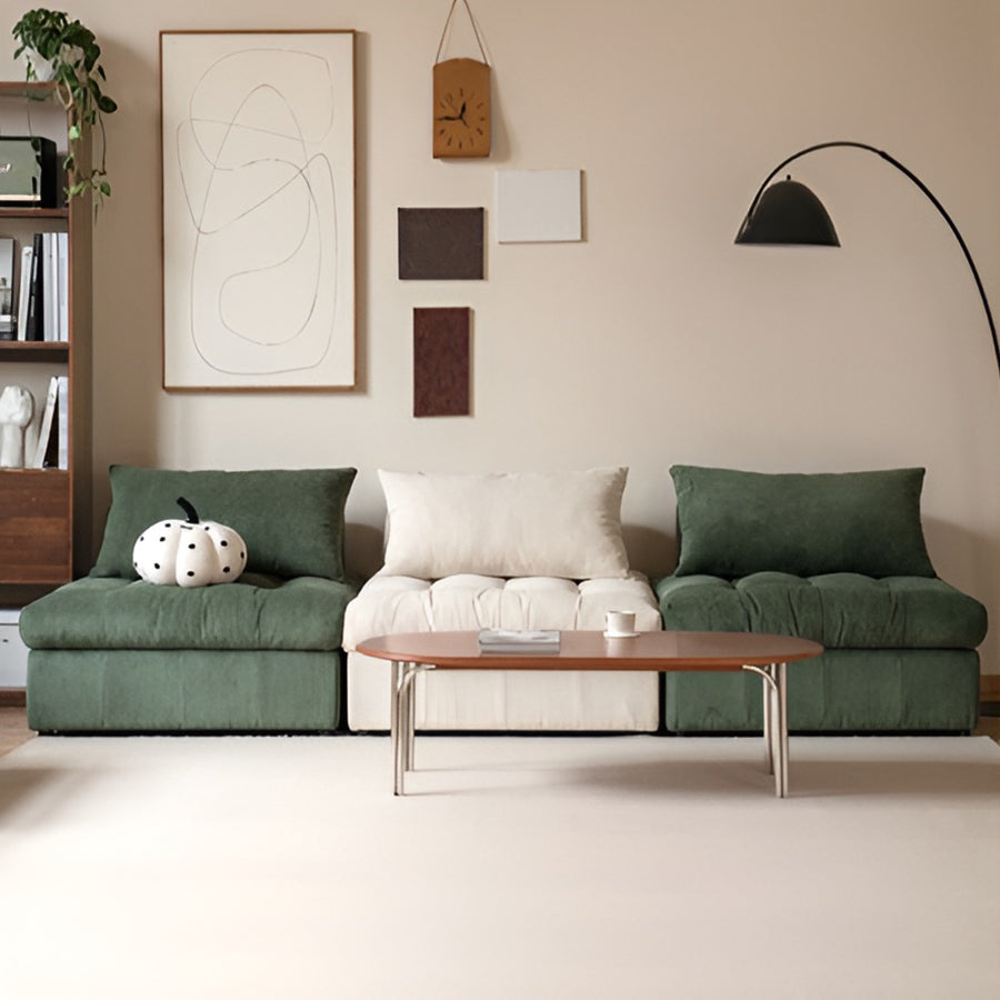 Flexi Modular Pure Comfort Plush Corduroy Sofa