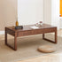 Formello Natural Solid Walnut Coffee Table