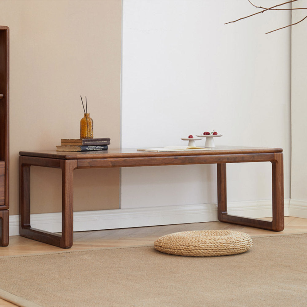 Formello Natural Solid Walnut Coffee Table