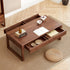 Formello Natural Solid Walnut Coffee Table