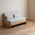 Futtsu Natural Solid Beech Sofa Bed - Oak Furniture Store