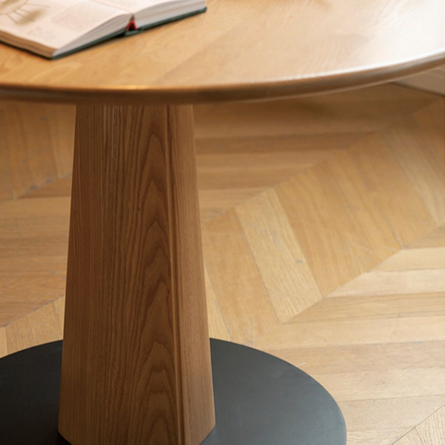Ash Round Table Garwood Natural Solid Ash Round Dining Table – Oak Furniture Store ...
