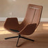 Genner Luxe Silicone Leather Swivel Leisure Chair Sofa - Oak Furniture Store