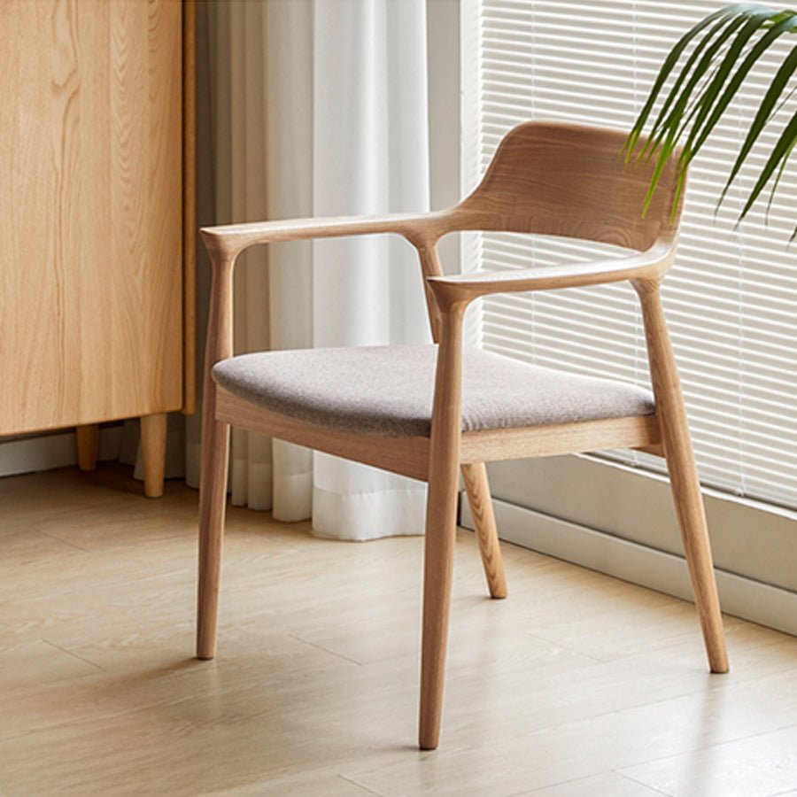 Graz Natural Solid Ash Dining Chair | Oak Furniture Store