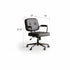 Halle Ergonomic Study Chair