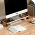 Hanko Solid Oak Desk Monitor Shelve - Oak Furniture Store