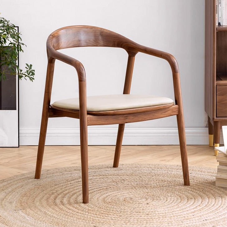 Hanson Solid Walnut Dining Chair - Oak Furniture Store
