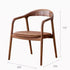 Hanson Solid Walnut Dining Chair - Oak Furniture Store