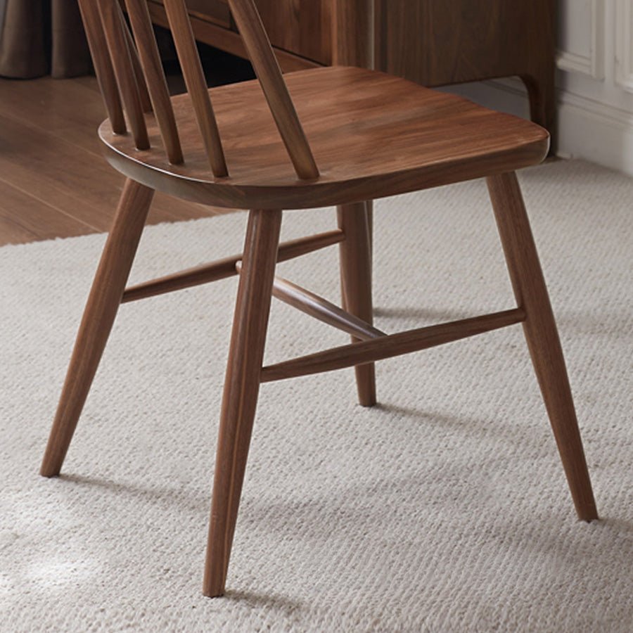Hasjo Natural Solid Walnut Dining Chair