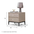 Helsingborg Natural Solid Wood Large Bedside Table