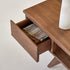 Hessen Natural Solid Walnut Entertainment Unit - Oak Furniture Store