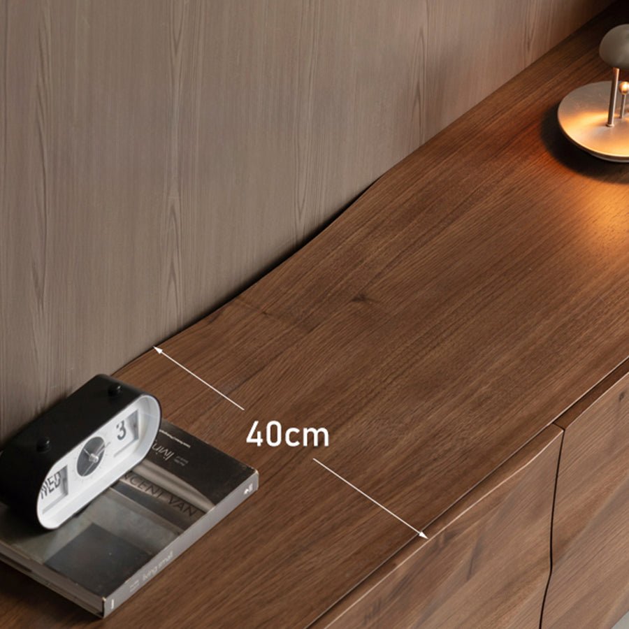 Holand Solid Walnut Floor - Standing Entertainment Unit | Oak Furniture Store