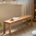 Humbie Natural Solid Oak Bench Seat