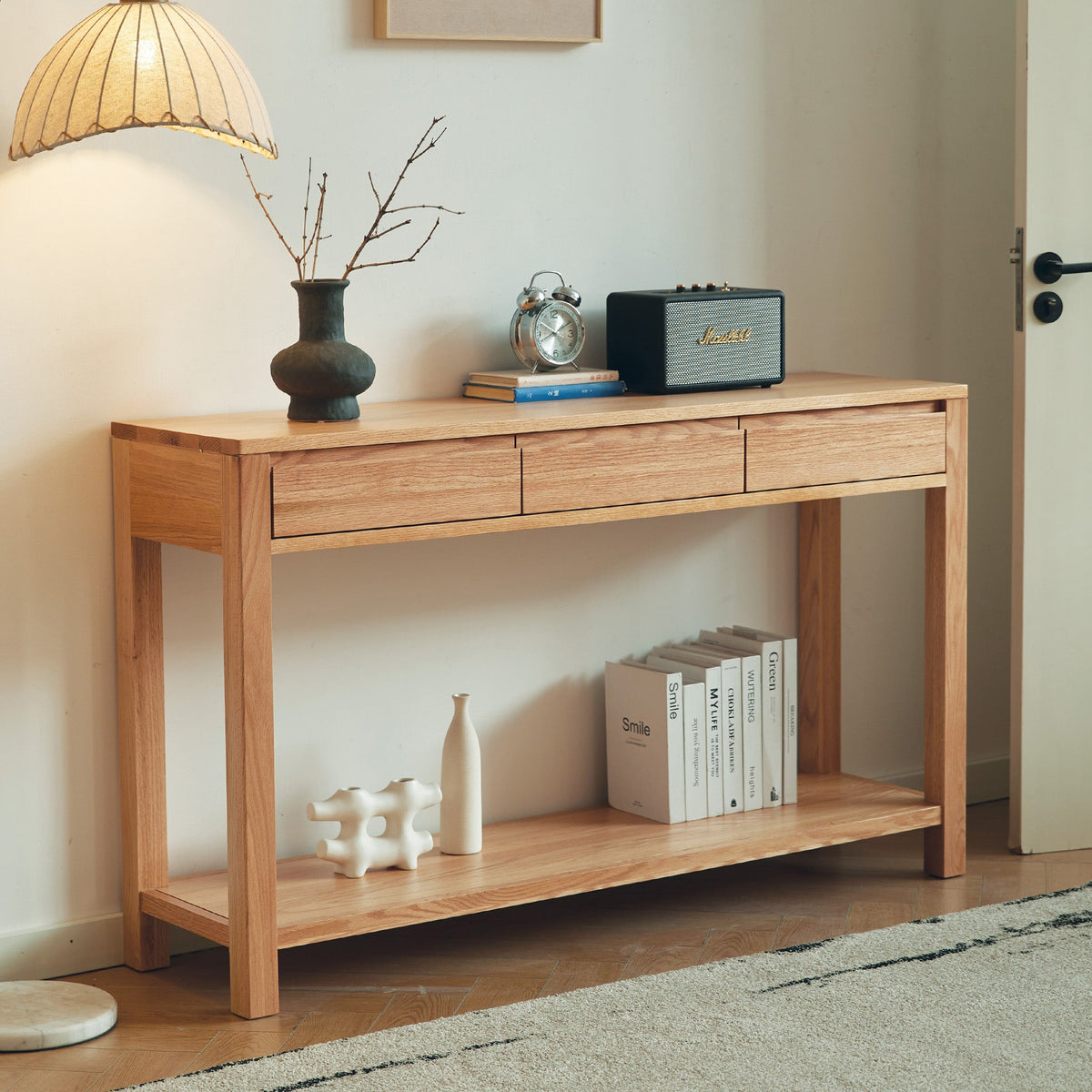 Humbie Natural Solid Oak Console Table – Oak Furniture Store Australia