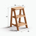 Humbie Natural Solid Oak Stool Ladder