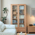 Humbie Solid Oak Large Display Bookcase Cabinet Design 2 | Oak Furniture Store