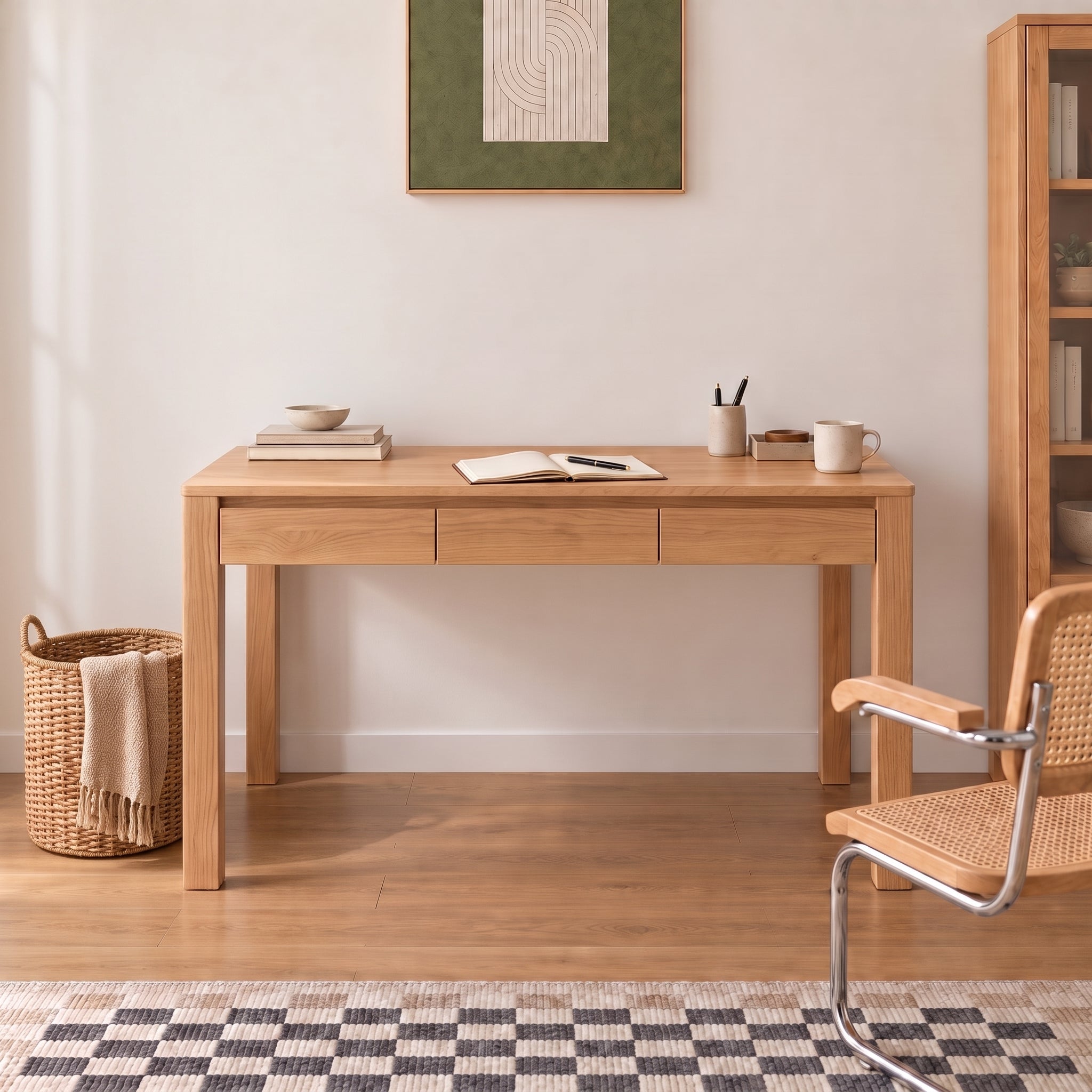 Humbie Solid Oak Study Desk