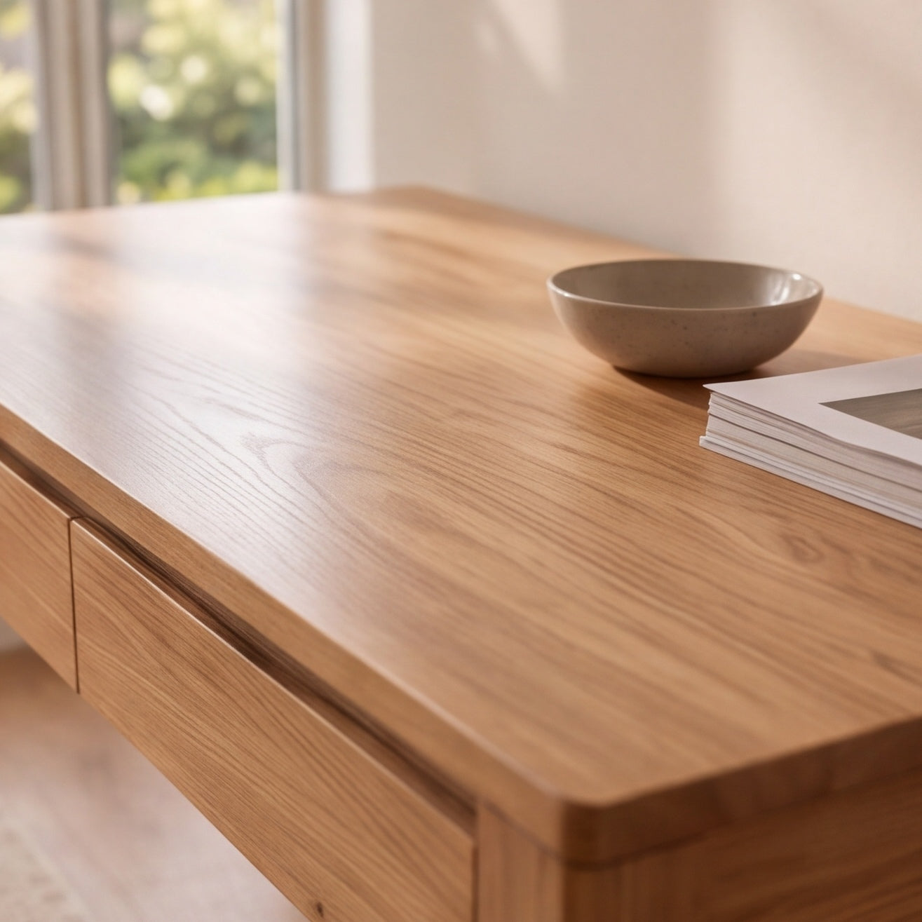Humbie Solid Oak Study Desk