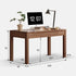 Humbie Solid Oak Study Desk in Walnut Colour | Oak Furniture Store