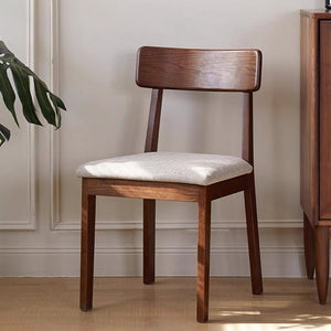 Humbie Solid Walnut Dining Chair - Oak Furniture Store